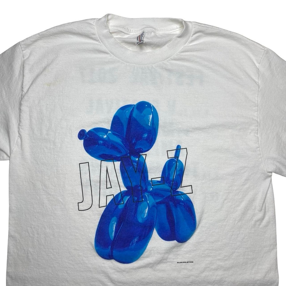 2017 Jay-Z x Jeff Koons balloon dog concert tour music long sleeve shirt
